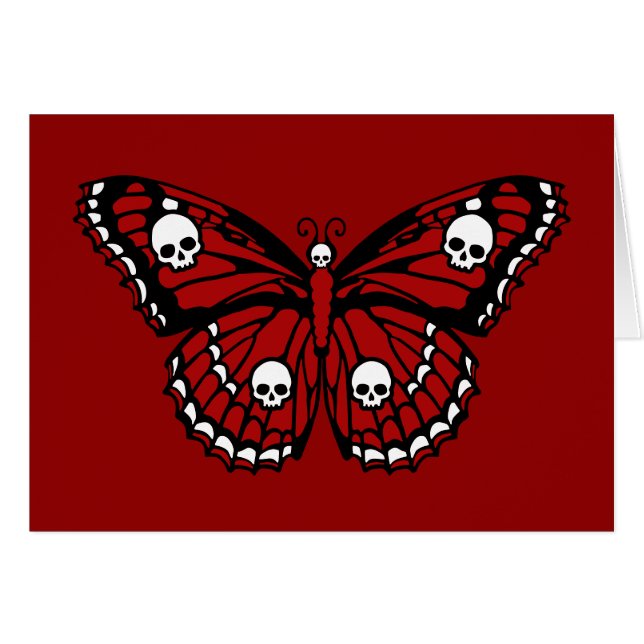 Skull Butterfly (Vorderseite (Horizontal))