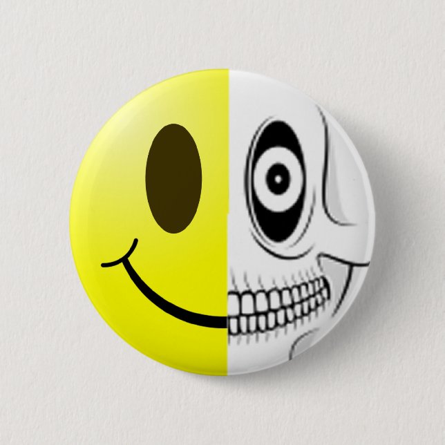 Skull-Button Button (Vorderseite)
