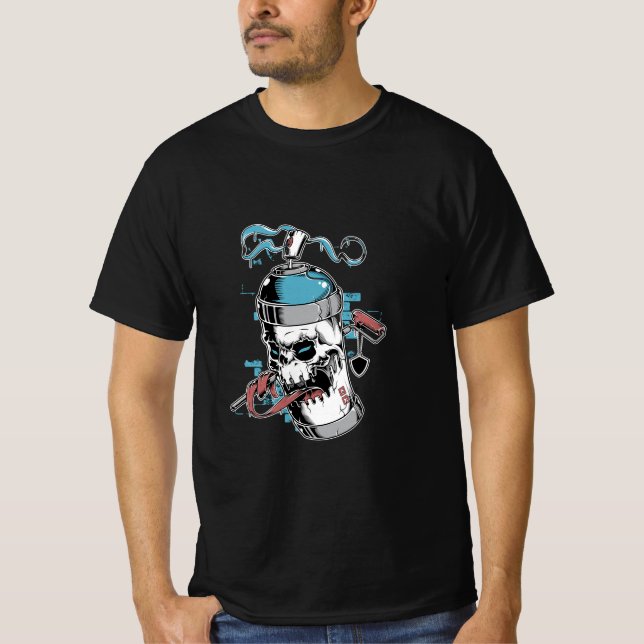 Skull Canister T-Shirt (Vorderseite)