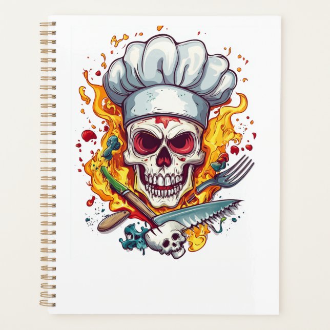 Skull Chef Kitchen Master Planer (Vorderseite)