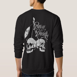 Skull Cherry Spooky und Sweet Gothic Halloween Sweatshirt
