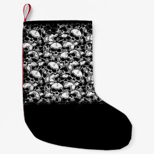 SKULL CHRISTMAS STRUMPF KLEINER WEIHNACHTSSTRUMPF