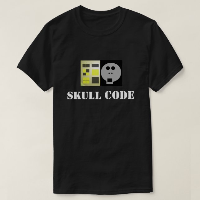 Skull Code V2: Skullnskin Graphics Tee By J.H.T. (Design vorne)