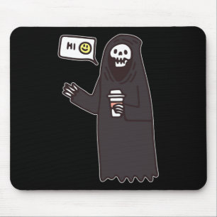 Skull Concert Graphic T-Shirts Spaß Gothic Y2k Hal Mousepad