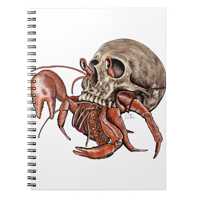 SKULL CRAB NOTIZBLOCK (Vorderseite)