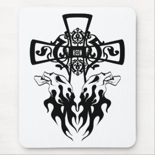 Skull Cross Mousepad
