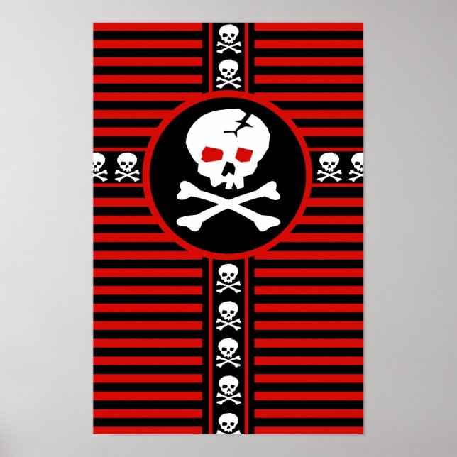 Skull Cross Poster (Vorne)