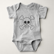 Skull & Crossbones Baby Anzug Baby Bodysuit