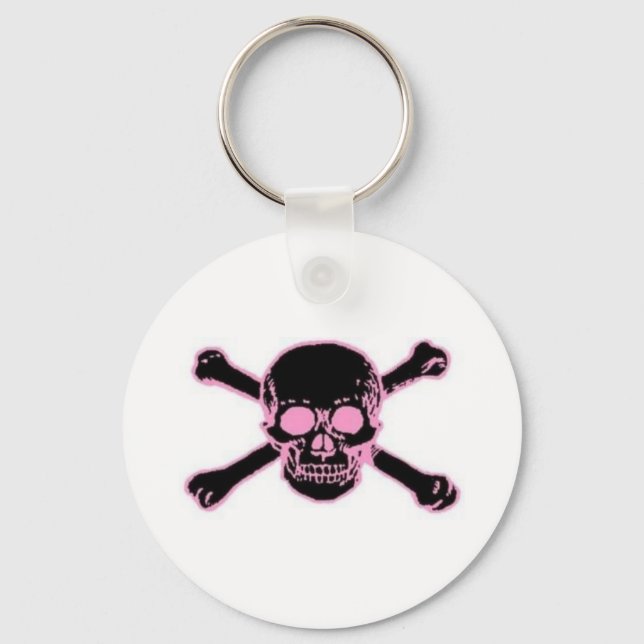 Skull Crossbones Schlüsselanhänger (Vorderseite)