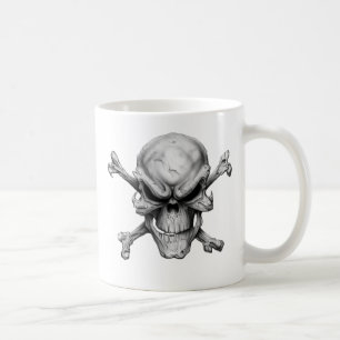 Skull Crossed Mützen Tasse