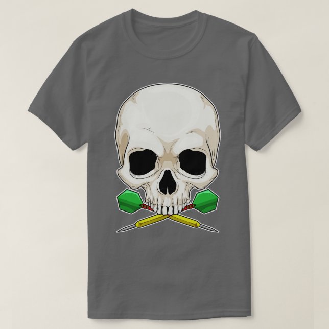 Skull Darts Dart T-Shirt (Design vorne)