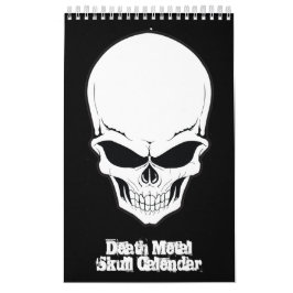 Skull 💀 Death Metal Cranium Collection 🔥 Kalender