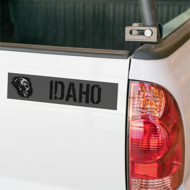 SKULL DES IDAHO-BUMPERS AUTOAUFKLEBER (Auf Lkw)