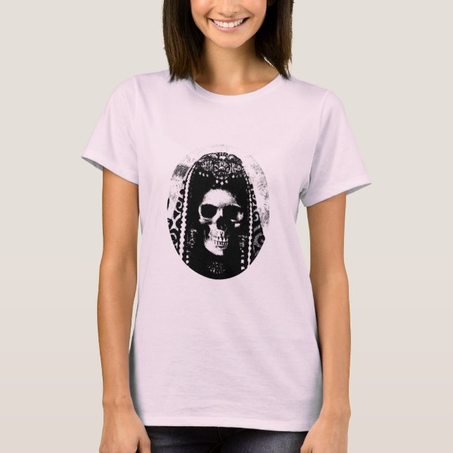 Skull Design Ladys T - Shirts (Vorderseite)