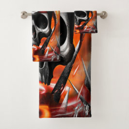 Skull Eye Joe Badhandtuch Set