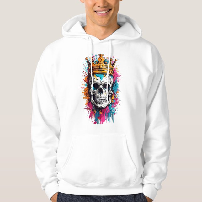 SKULL FACE Hoodie (Vorderseite)
