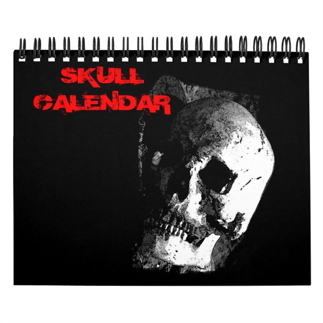 Skull Fantasy Art Heavy Metal Kalender (Titelbild)