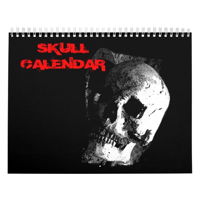 Skull Fantasy Art Heavy Metal Kalender (Titelbild)