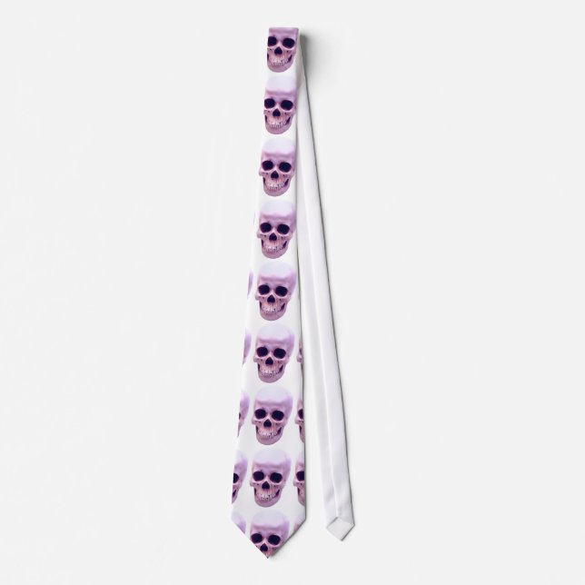 Skull Fantasy Art Necktie Krawatte (Vorderseite)