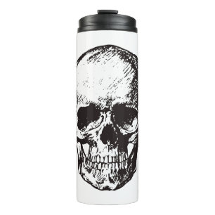 Skull Fantasy Art Rock Punk Heavy Metal Thermosbecher