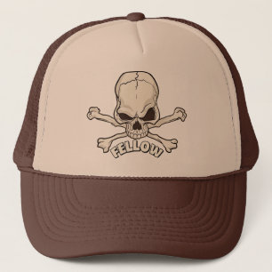 Skull Fellow Trucker Hut Truckerkappe