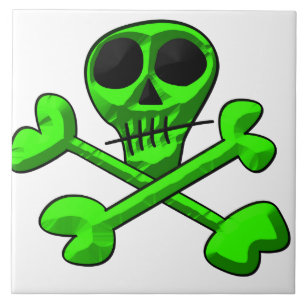 skull fliese