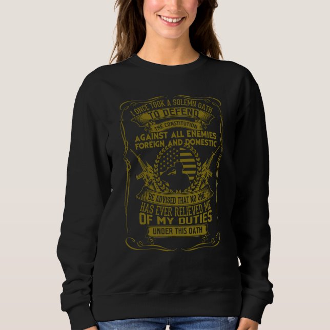 Skull Freedom Liberty In The USA Patriot Flag Hono Sweatshirt (Vorderseite)