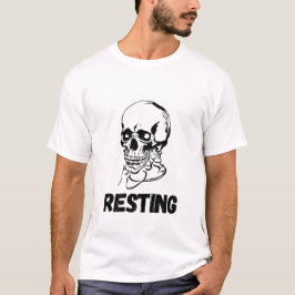 Skull Funny Gothic Skeleton T-Shirt