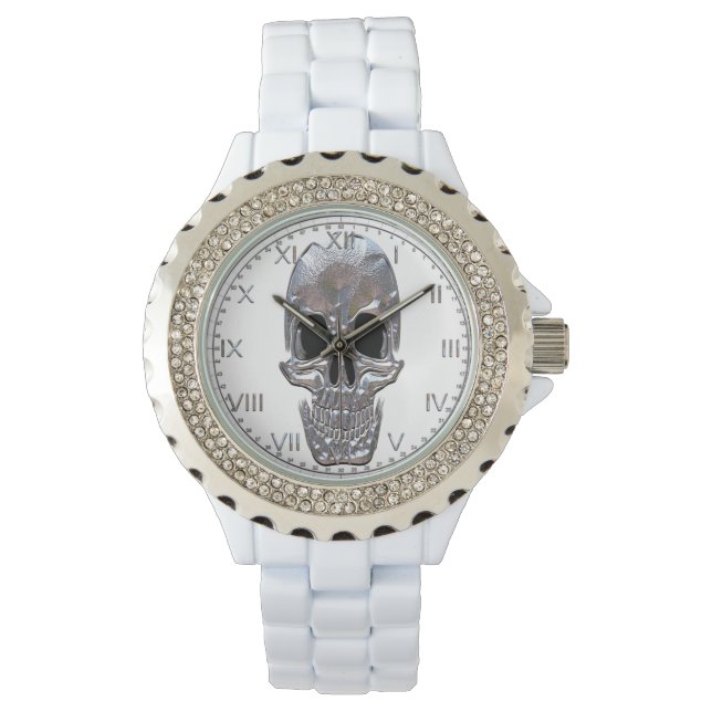 Skull Ghost Armbanduhr (Vorderseite)