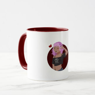 Skull Girl Tasse