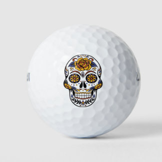 skull golfball