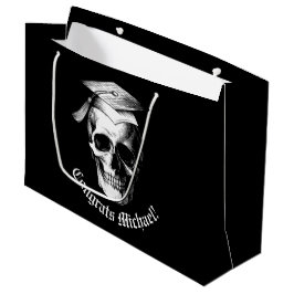 Skull Gothic Graduation Party Radiology Große Geschenktüte