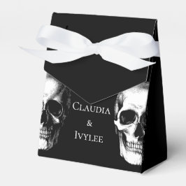 Skull Gothic Halloween Gastgeschenk Hochzeit Boxen Geschenkschachtel