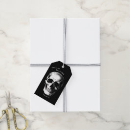 Skull Gothic Halloween Hochzeitsgeschenk oder Lieb Geschenkanhänger