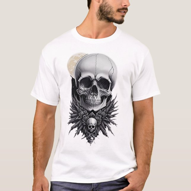 Skull Gothic T - Shirt (Vorderseite)