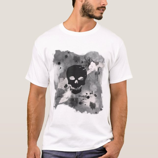 Skull Graffiti T-Shirt (Vorderseite)