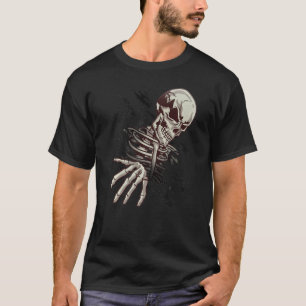 Skull Graphic Skeleton Hand kommt zu Hallowee T-Shirt