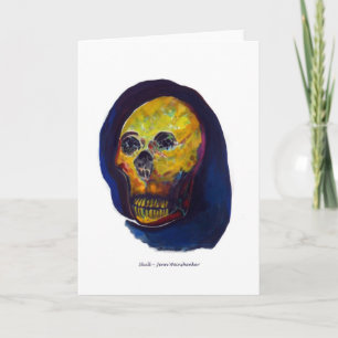 Skull GREETING CARD Karte