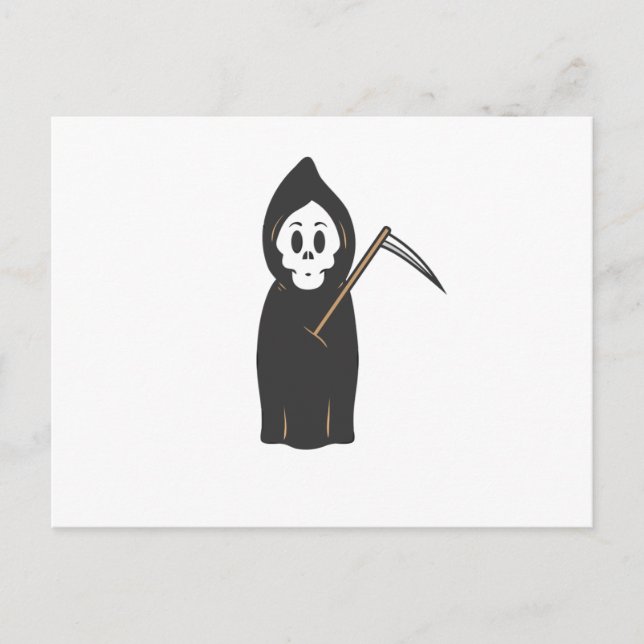 Skull Grimreaper Postkarte (Vorderseite)