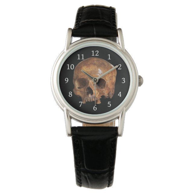 Skull Halloween Armbanduhr (Vorderseite)