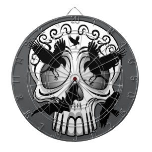Skull Halloween Dekorative Calaveras Dartscheibe