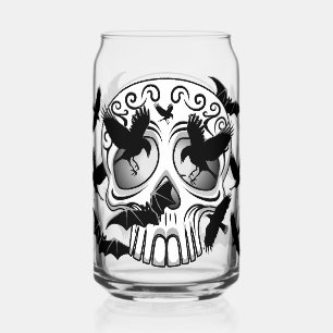 Skull Halloween Dekorative Calaveras Dosenglas