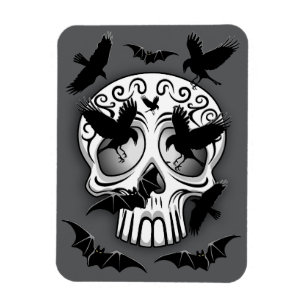 Skull Halloween Dekorative Calaveras Magnet