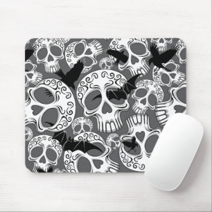 Skull Halloween Dekorative Calaveras Mousepad