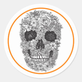 SKULL HALLOWEEN TAG DES TOTEN STICKERS