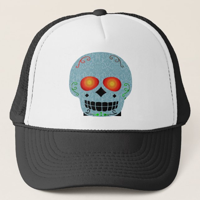 Skull Hat Truckerkappe (Vorderseite)