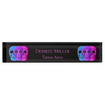 Skull Head Funny Colorful Gothic Black Pop Art
