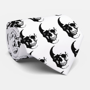 Skull - Heavy Metal Fantasy Art Krawatte