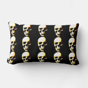 Skull Heavy Metal Fantasy Art Lendenkissen