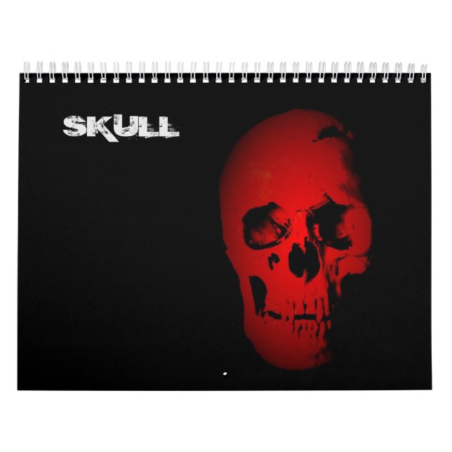 Skull Heavy Metal Punk Rock Fantasy Art Kalender (Titelbild)
